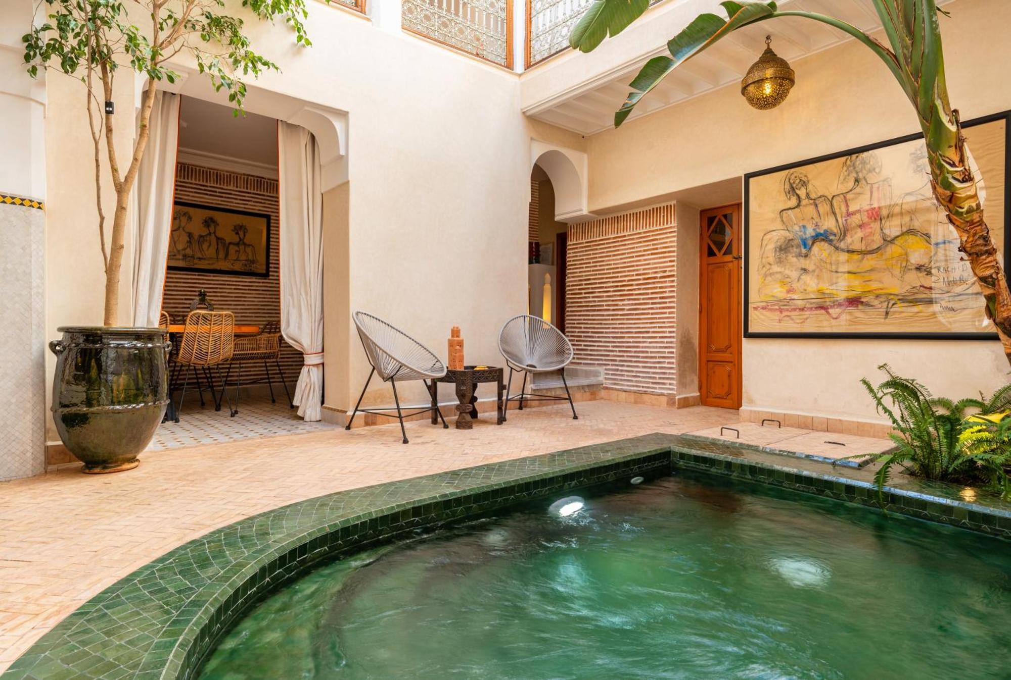 Riad The D'Orient - Piscine Privee - Petit Dejeuner Марракеш Экстерьер фото