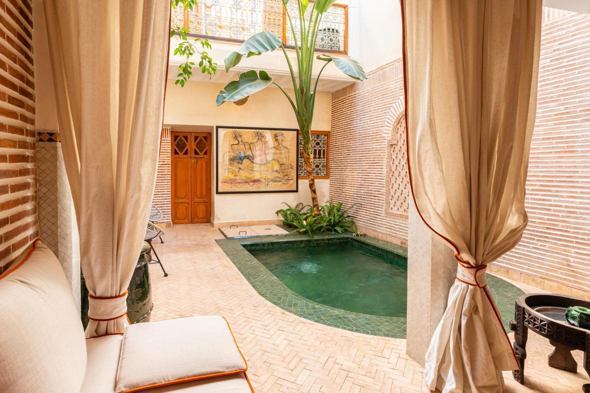 Riad The D'Orient - Piscine Privee - Petit Dejeuner Марракеш Экстерьер фото