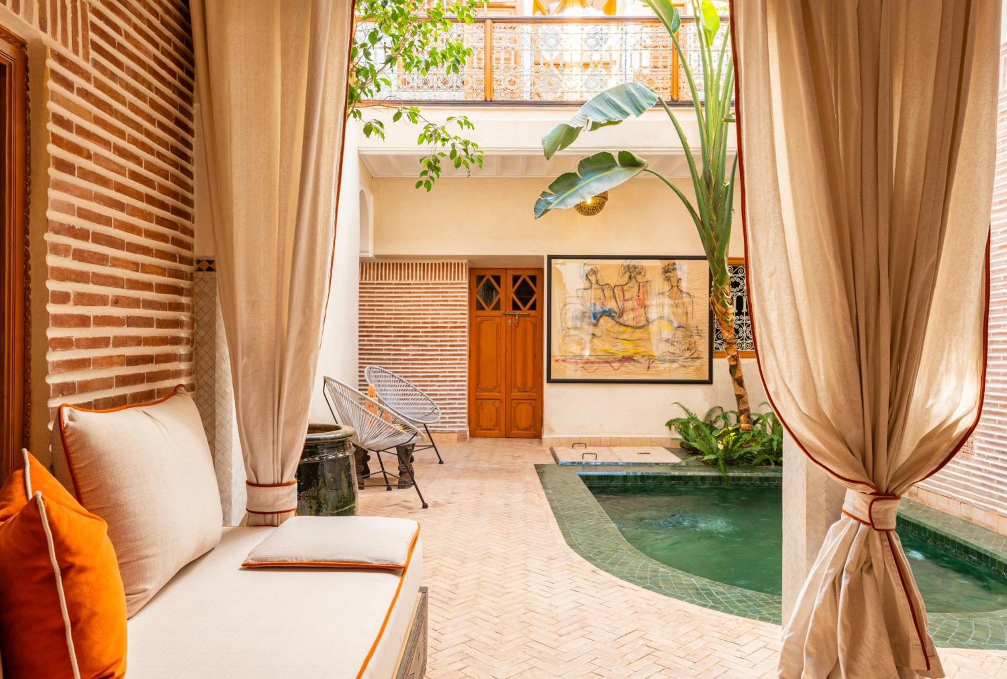 Riad The D'Orient - Piscine Privee - Petit Dejeuner Марракеш Экстерьер фото